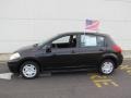 2010 Espresso Black Nissan Versa 1.8 S Hatchback  photo #4