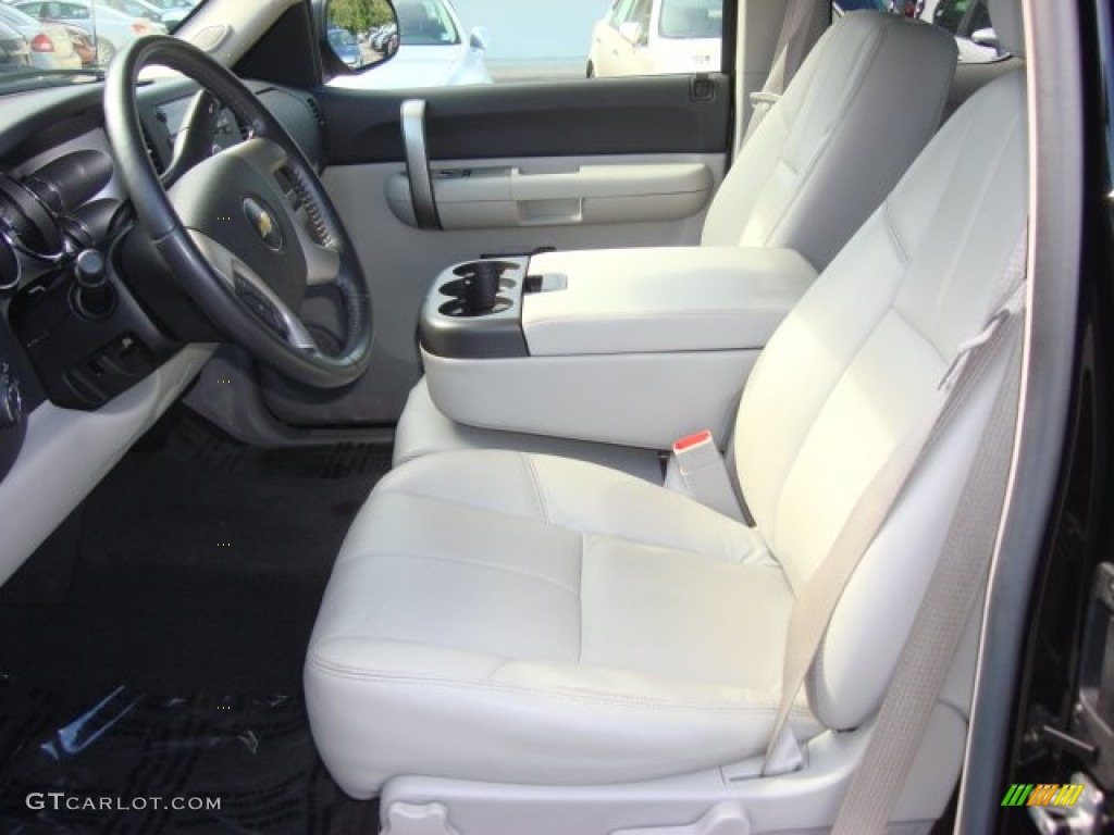 Light Titanium/Ebony Accents Interior 2008 Chevrolet Silverado 1500 LT Extended Cab Photo #69689484