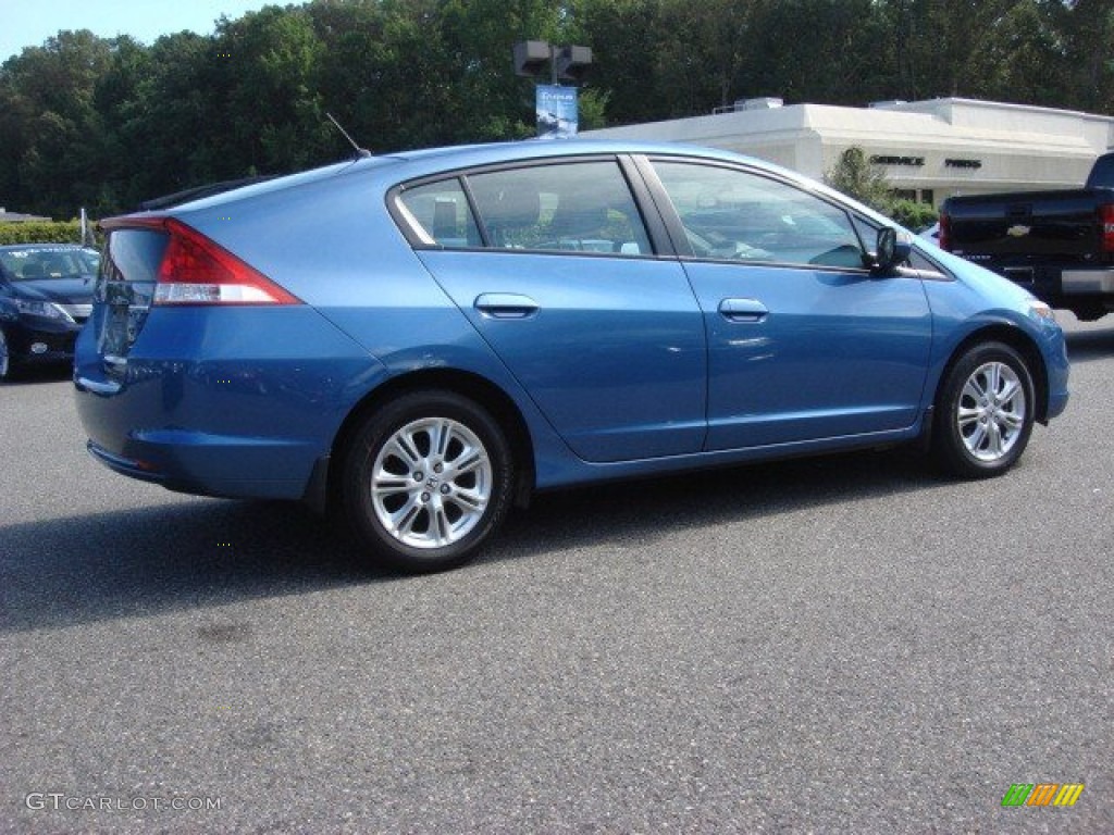 2010 Insight Hybrid EX - Atomic Blue Metallic / Gray photo #3