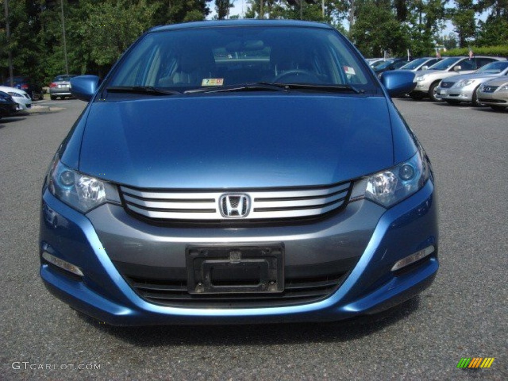 2010 Insight Hybrid EX - Atomic Blue Metallic / Gray photo #8