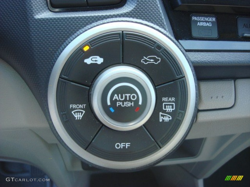 2010 Insight Hybrid EX - Atomic Blue Metallic / Gray photo #14