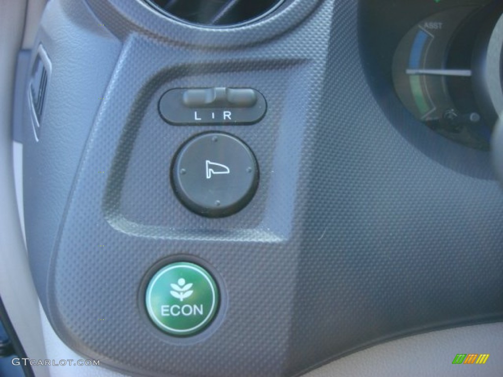 2010 Insight Hybrid EX - Atomic Blue Metallic / Gray photo #21
