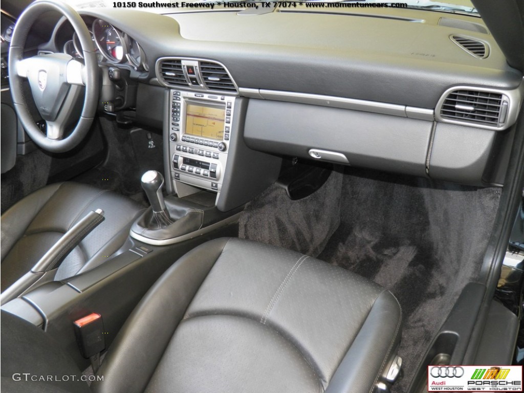 2008 911 Carrera Cabriolet - Black / Black photo #27