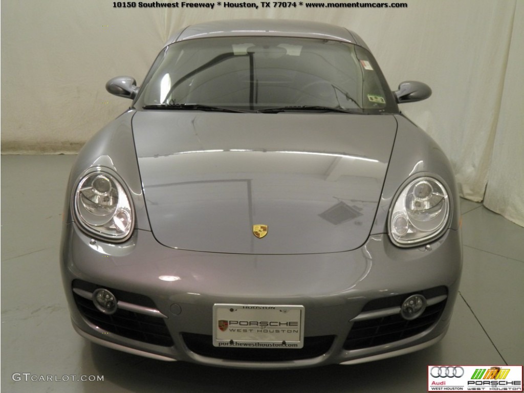 2006 Cayman S - Seal Grey Metallic / Black photo #17