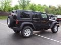 2012 Black Jeep Wrangler Unlimited Sport 4x4  photo #3