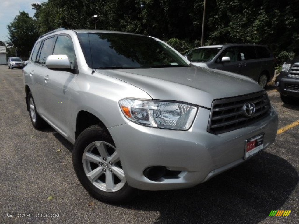 2010 Highlander V6 4WD - Classic Silver Metallic / Ash photo #1