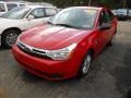 Vermillion Red - Focus SE Sedan Photo No. 1