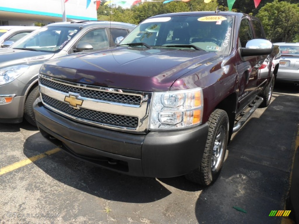 Dark Cherry Metallic Chevrolet Silverado 1500