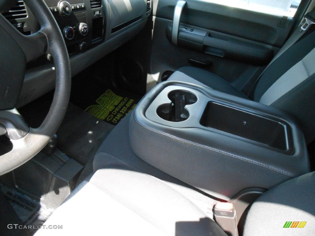 2008 Silverado 1500 LS Crew Cab 4x4 - Dark Cherry Metallic / Dark Titanium photo #8