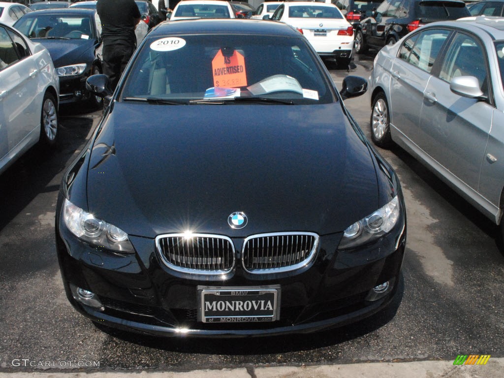 2010 3 Series 328i Convertible - Jet Black / Black photo #25