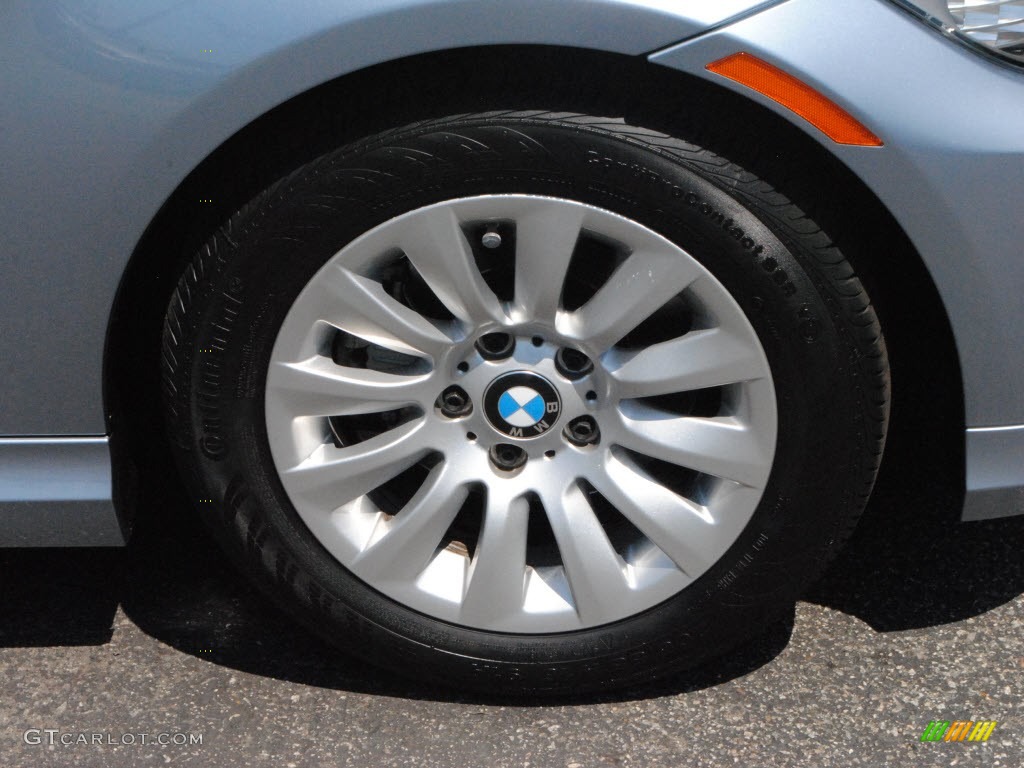 2009 3 Series 328i Sedan - Blue Water Metallic / Grey photo #2