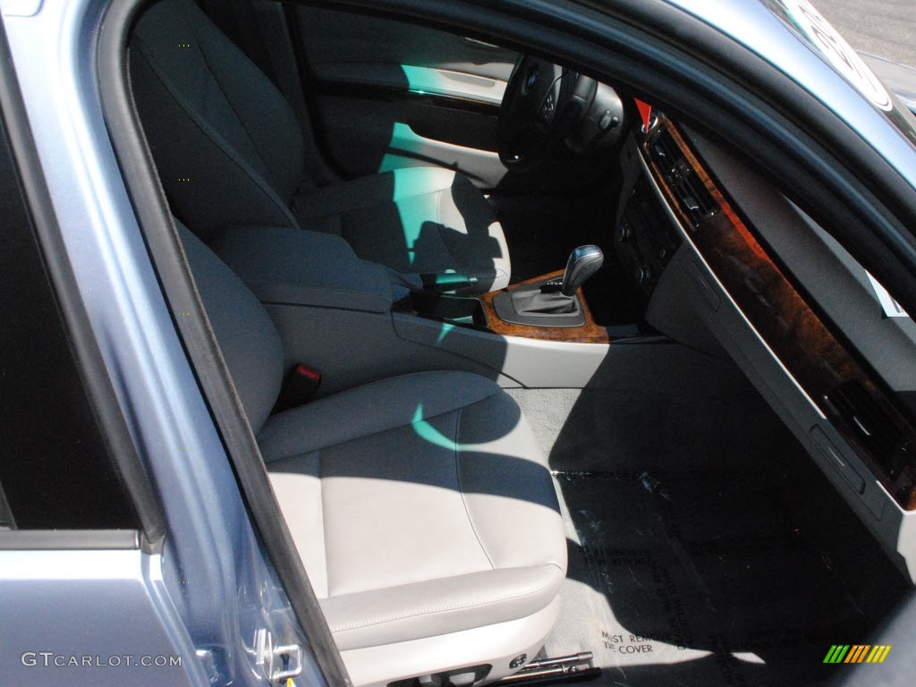 2009 3 Series 328i Sedan - Blue Water Metallic / Grey photo #7