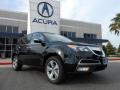 2012 Crystal Black Pearl Acura MDX SH-AWD Technology  photo #1