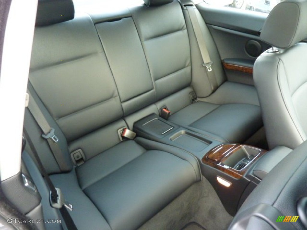 2009 BMW 3 Series 328xi Coupe Rear Seat Photo #69696789