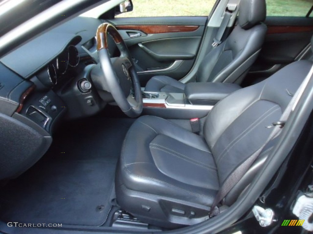 2010 Cadillac CTS 4 3.6 AWD Sedan Front Seat Photo #69697365