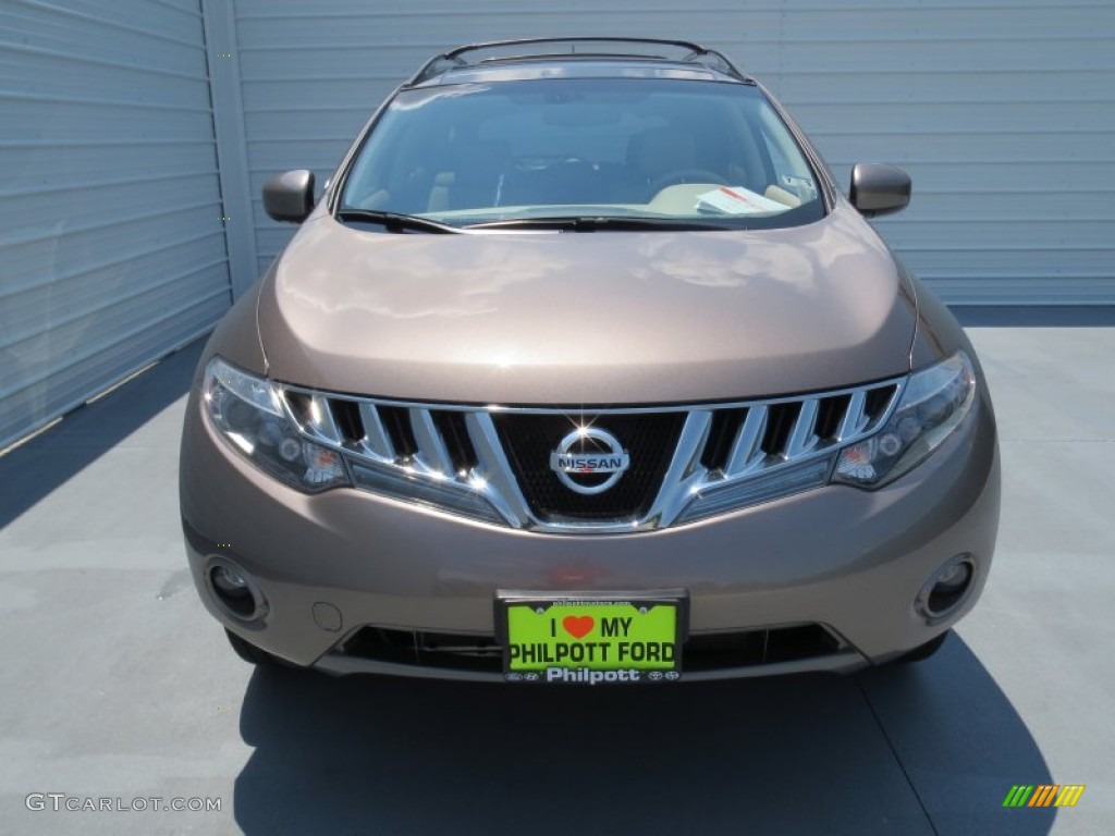 2010 Murano LE - Tinted Bronze Metallic / Beige photo #7