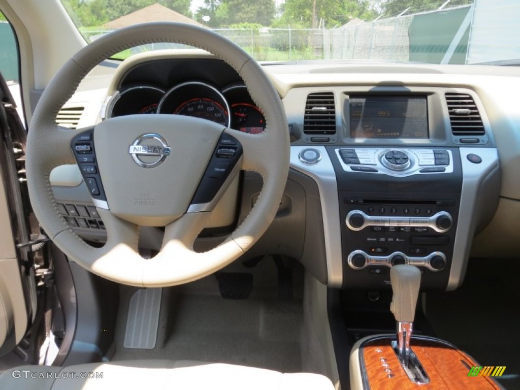 2010 Murano LE - Tinted Bronze Metallic / Beige photo #32