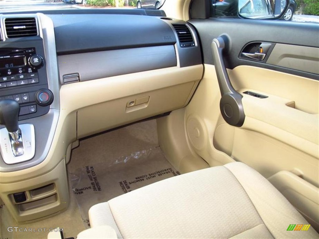 2009 CR-V EX - Borrego Beige Metallic / Ivory photo #13