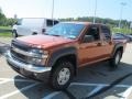 2006 Sunburst Orange Metallic Chevrolet Colorado LT Crew Cab 4x4  photo #5