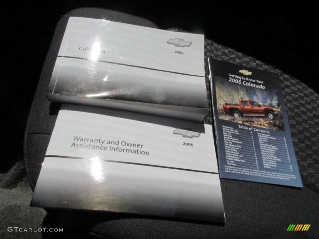 2006 Chevrolet Colorado LT Crew Cab 4x4 Books/Manuals Photo #69700112