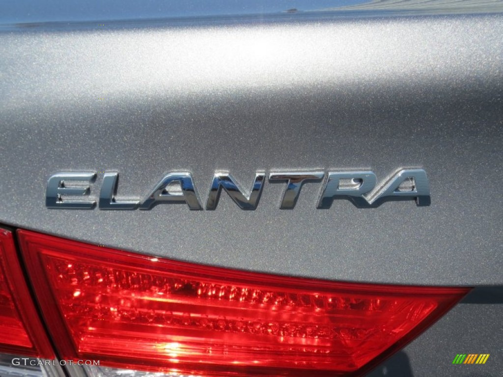 2013 Elantra GLS - Titanium Gray Metallic / Gray photo #11