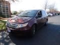 2012 Dark Cherry Pearl II Honda Odyssey EX-L  photo #3