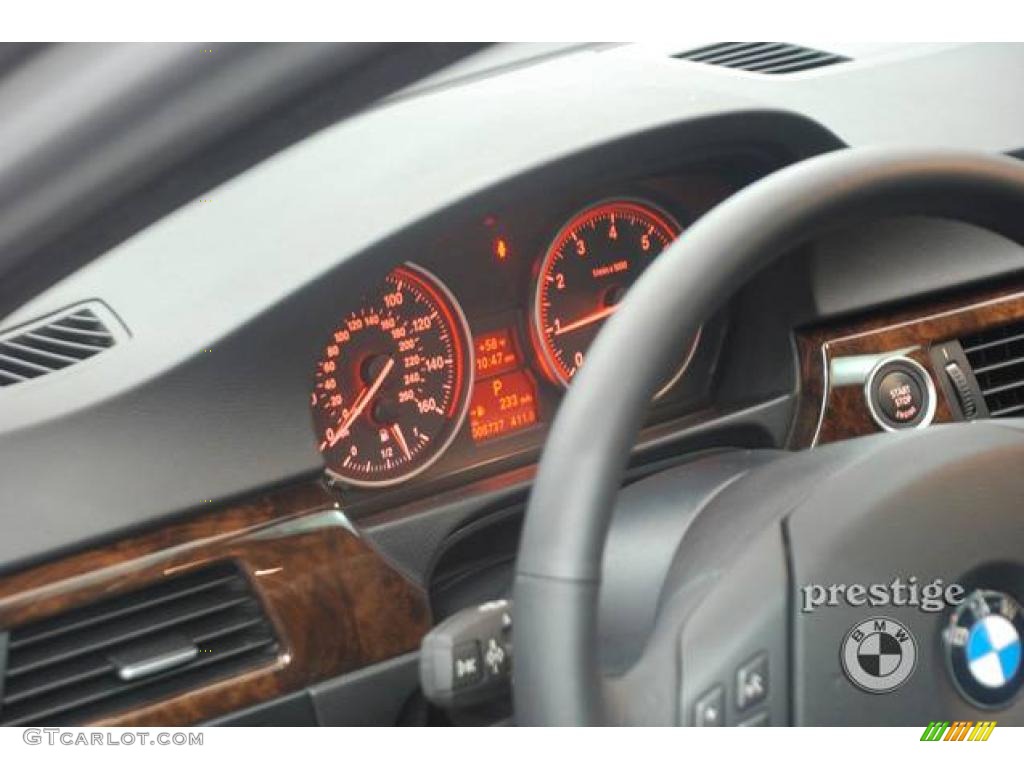 2009 3 Series 328xi Sedan - Titanium Silver Metallic / Black photo #14