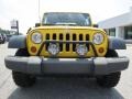 2009 Detonator Yellow Jeep Wrangler X 4x4  photo #2