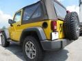 2009 Detonator Yellow Jeep Wrangler X 4x4  photo #5