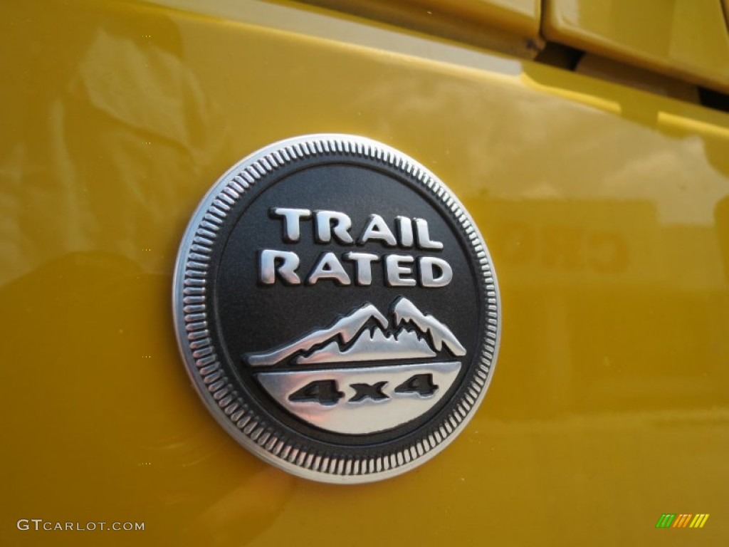 Trail Rated Badge 2009 Jeep Wrangler X 4x4 Parts