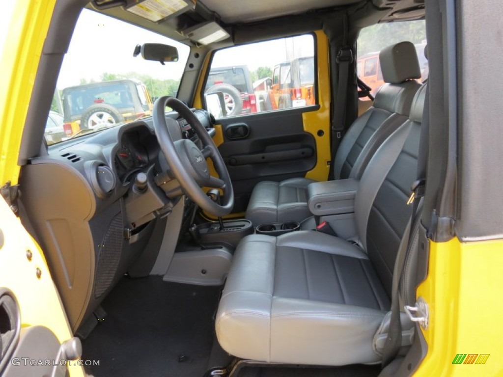 Dark Slate Gray/Medium Slate Gray Interior 2009 Jeep Wrangler X 4x4 Photo #69705957