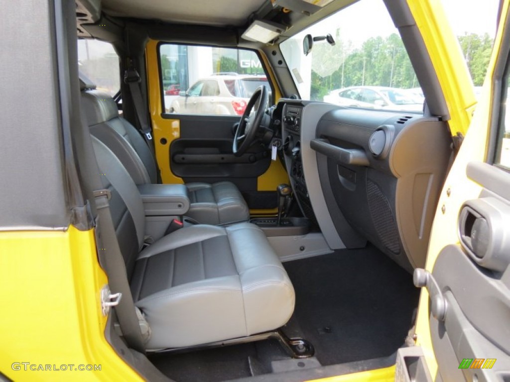 Dark Slate Gray/Medium Slate Gray Interior 2009 Jeep Wrangler X 4x4 Photo #69705993