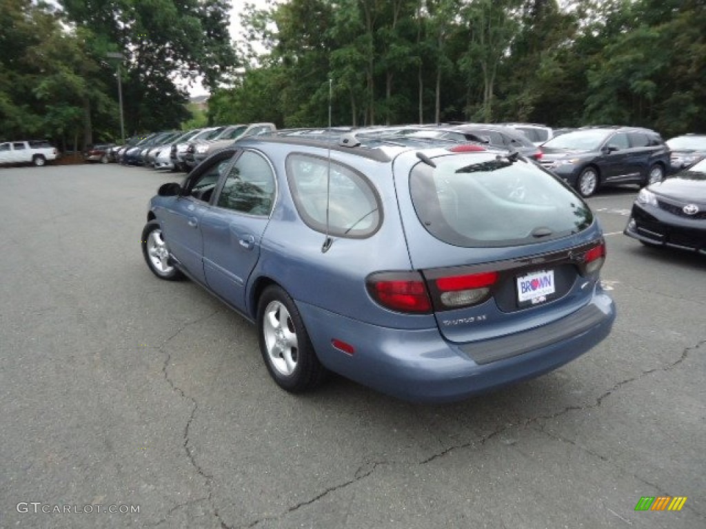 2000 Taurus SE Wagon - Graphite Blue Metallic / Medium Graphite photo #5