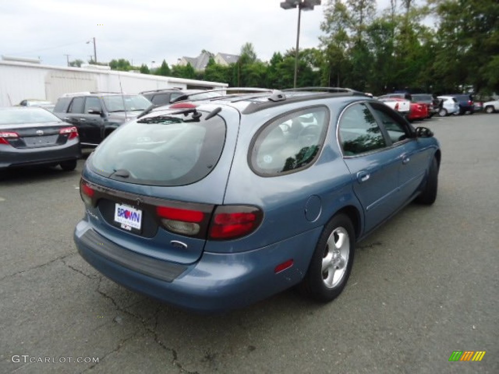 2000 Taurus SE Wagon - Graphite Blue Metallic / Medium Graphite photo #7