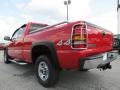 2004 Fire Red GMC Sierra 2500HD SLE Extended Cab 4x4  photo #5