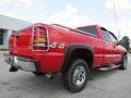 2004 Fire Red GMC Sierra 2500HD SLE Extended Cab 4x4  photo #7