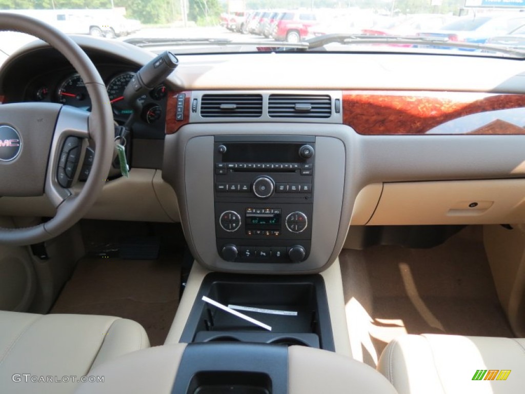 2013 Sierra 1500 SLT Crew Cab - Sonoma Red Metallic / Cocoa/Light Cashmere photo #14