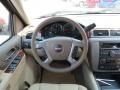 2013 GMC Sierra 1500 Cocoa/Light Cashmere Interior Steering Wheel Photo