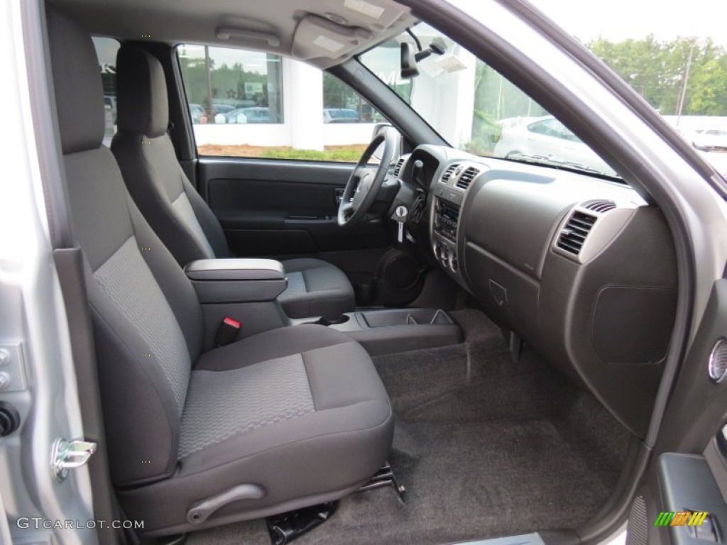 Ebony Interior 2012 GMC Canyon SLE Crew Cab Photo #69707664