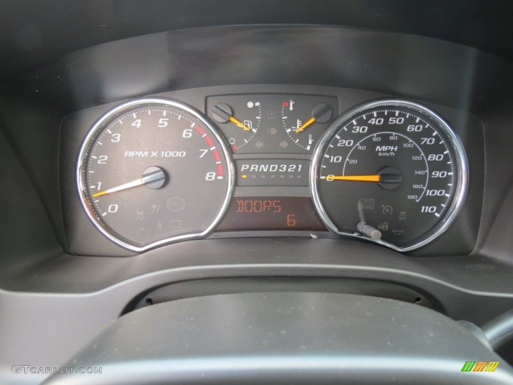 2012 GMC Canyon SLE Crew Cab Gauges Photo #69707682