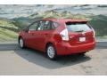 2012 Barcelona Red Metallic Toyota Prius v Two Hybrid  photo #2