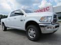 2012 Bright White Dodge Ram 2500 HD Laramie Mega Cab 4x4  photo #1