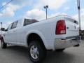 2012 Bright White Dodge Ram 2500 HD Laramie Mega Cab 4x4  photo #5