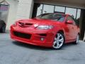 True Red 2008 Mazda MAZDA3 s Touring Hatchback