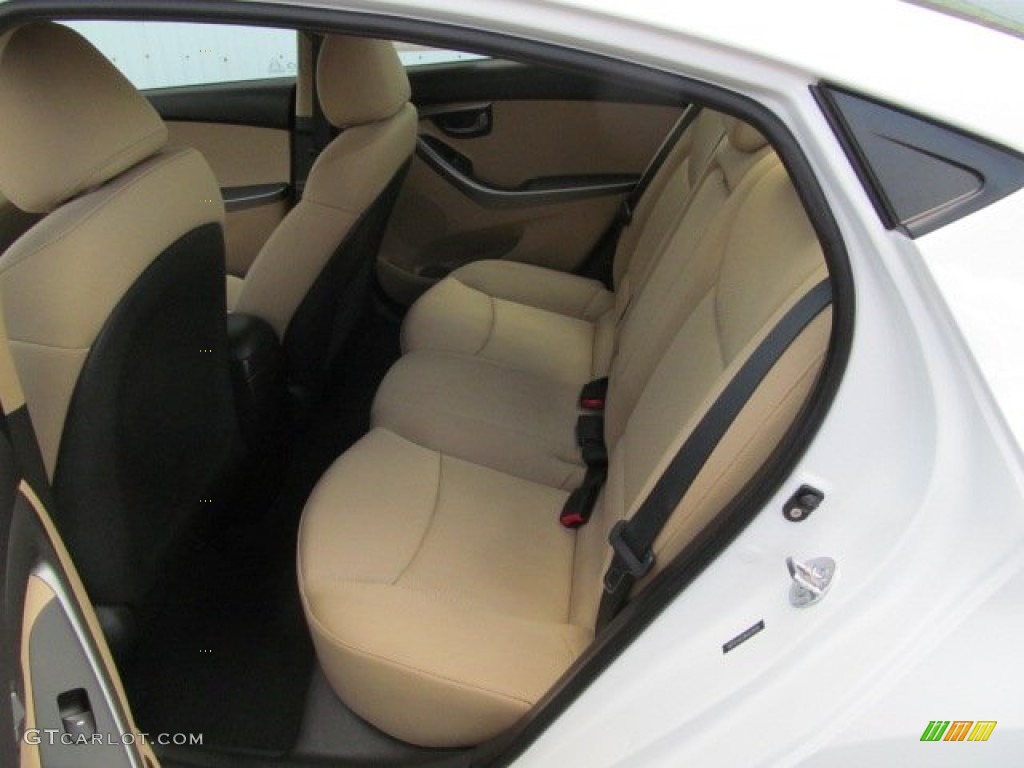 2011 Hyundai Elantra GLS Rear Seat Photo #69708471