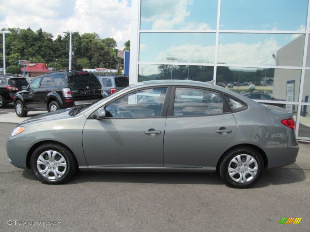 Natural Khaki 2010 Hyundai Elantra GLS Exterior Photo #69708593