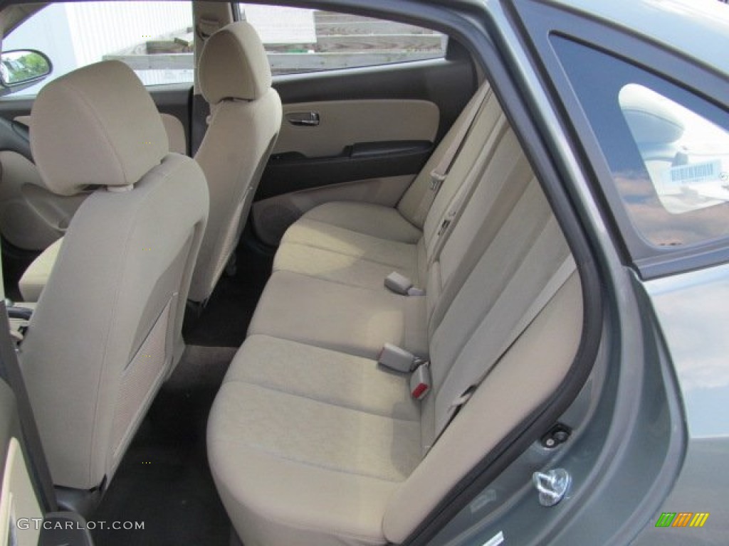 Beige Interior 2010 Hyundai Elantra GLS Photo #69708696