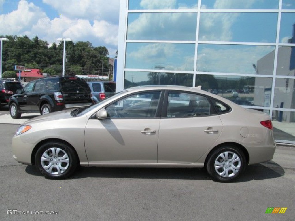 Laguna Sand 2010 Hyundai Elantra GLS Exterior Photo #69708810