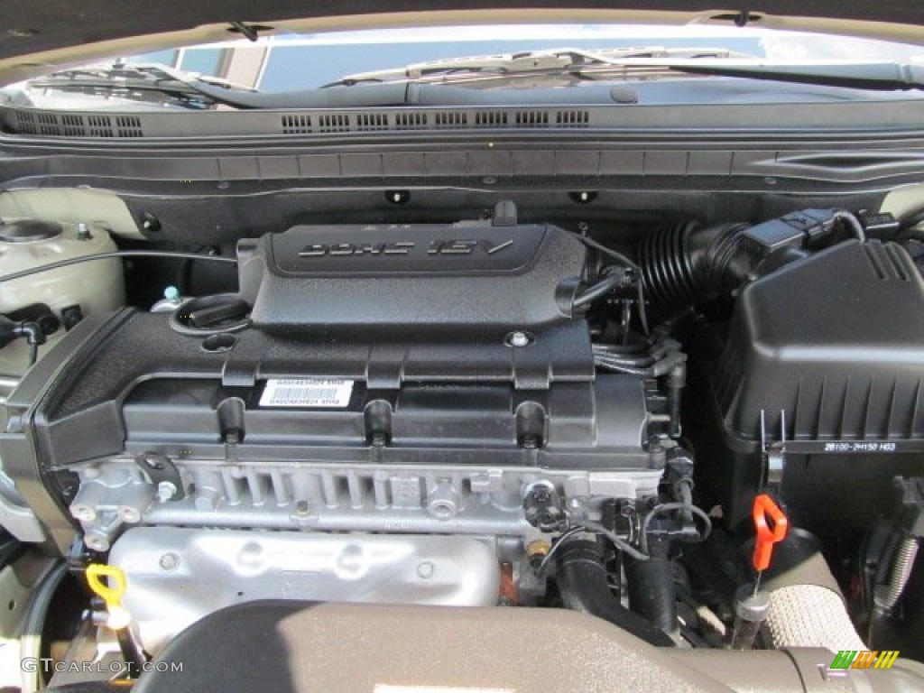 2010 Hyundai Elantra GLS 2.0 Liter DOHC 16-Valve CVVT 4 Cylinder Engine Photo #69708888