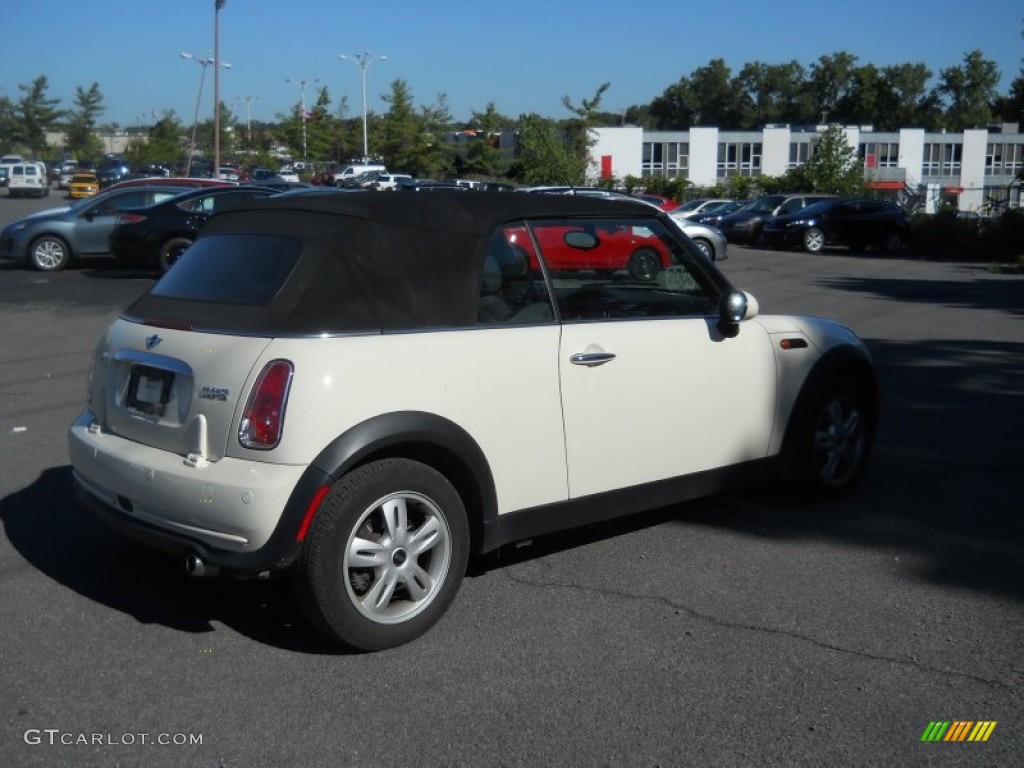 2007 Cooper Convertible - Pepper White / Carbon Black/Black photo #7